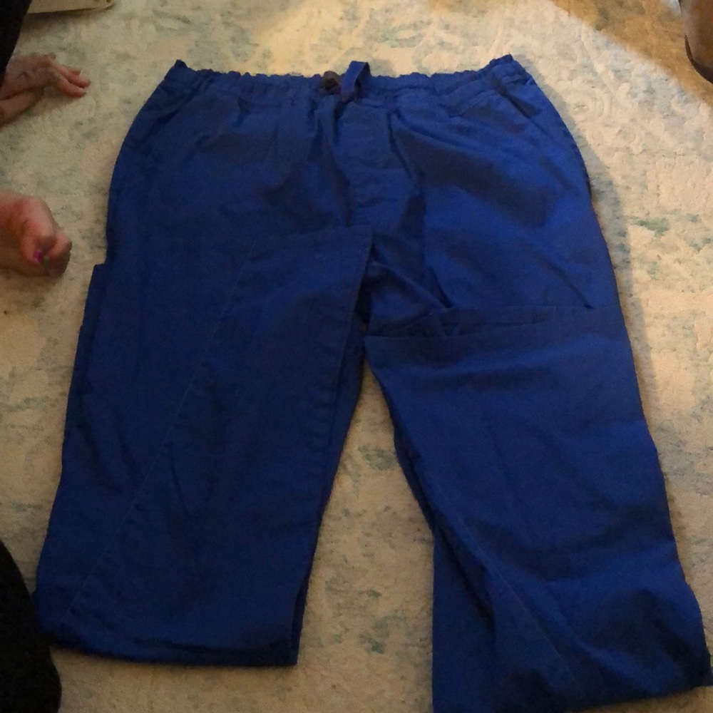 Jaanuu blue scrub pants
